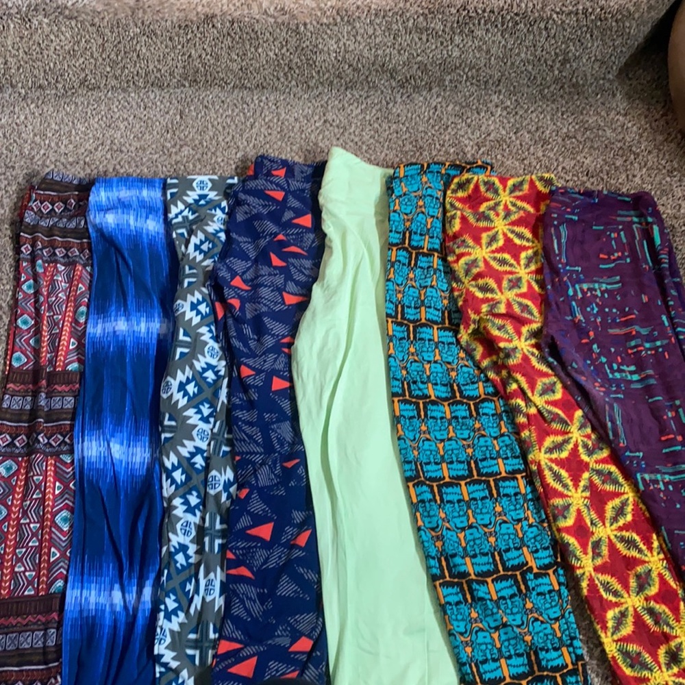 Bundle of LulaRoe TC Leggings - 8 pairs!! Excellent Condition!